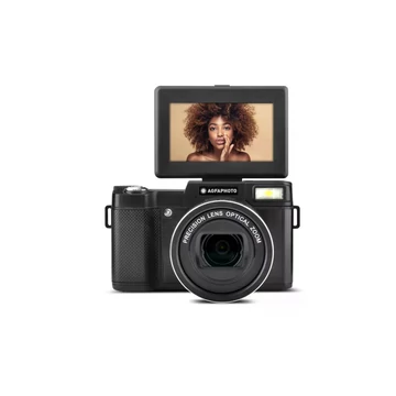 Agfaphoto Realishot VLG4KOPT Vlogger fényképezőgép, 5x optikai zoom