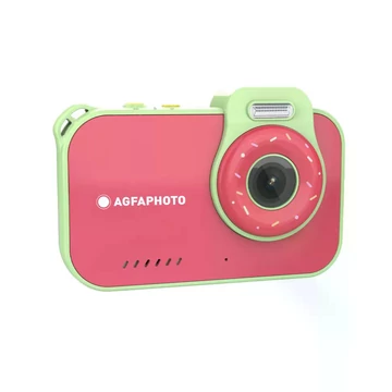 Agfa Photo Realikids 2 vízálló gyerekfényképezőgép, piros