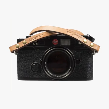 BRONKEY Tanned Leather camera strap BER-103-L-120
