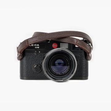 BRONKEY Brown Leather camera strap ROM-102-L-120