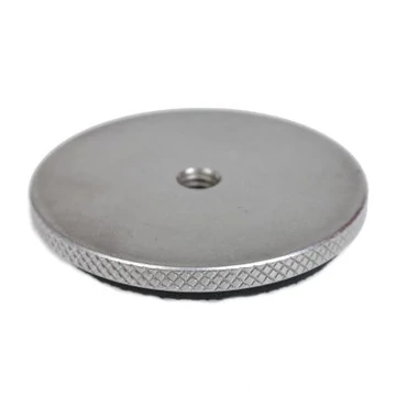 Caruba csavar adapter 3/8\"M 1/4\"F, gumi fedőlappal