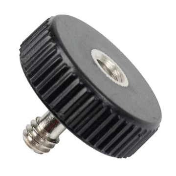 Csavar adapter 1/4"M 1/4"F műanyag markolat-vel rövid