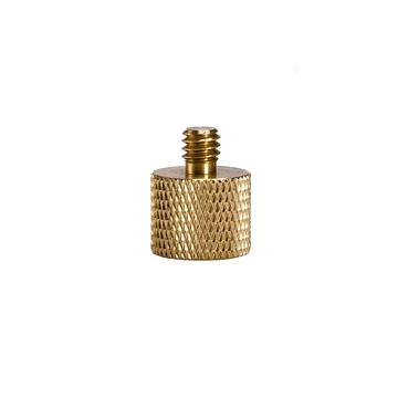 Caruba csavar adapter 3/8"F 1/4"M sárgaréz