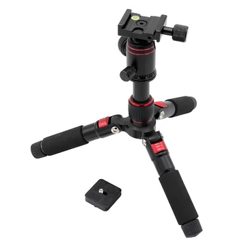 Caruba Compactstar 51 asztali statív (Fekete / Piros)