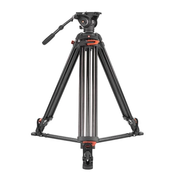 Caruba Videostar 188 Pro videóállvány + folyadékkal csillapított fej és Spreader