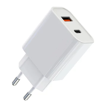Caruba 20W Fali töltő USB-C + USB-A