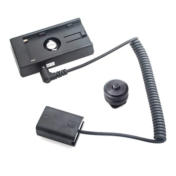 Caruba Sony NP FW50 Dummy Battery + F970 akkumulátor Gusset (tekeredő kábel)