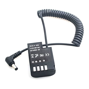 Caruba Panasonic DMW DCC12 teljes dekódolású Dummy Battery + rugós kábel