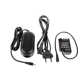 Caruba Panasonic DMW DCC12 teljes dekódolású Dummy Battery + DMW AC8 hálózati adapter
