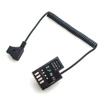 Caruba Panasonic DMW DCC12 Teljes dekódolású Dummy Battery + D TAP B típusú port (külön kábel)