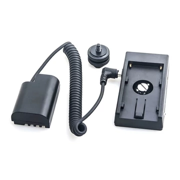 Caruba Panasonic DMW DCC12 Teljes dekódolású Dummy Battery + F970 akkumulátorház (külön kábel)