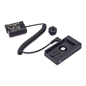 Caruba Nikon EN EL15 Teljes dekódolású Dummy Battery + F970 akkumulátorház (külön kábel)