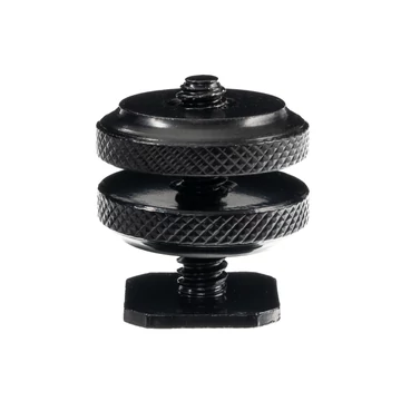 Caruba vakupapucs adapter Universele vakupapucs > 1/4" apa Schroefdraad-val Spacer Zwart