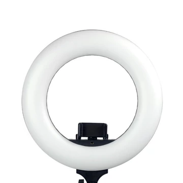 Caruba Round Vlogger 12" LED Szett táskával fekete
