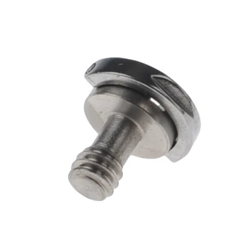 Caruba 1/4" csavar D-gyűrűvel fém