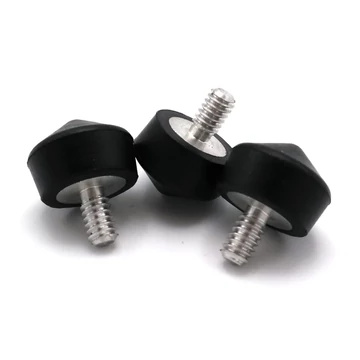 Caruba 1/4\" állványtalp gumírozott / 22 mm (3 db)