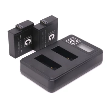 Caruba Fali töltő- és akkumulátor duó készlet GoPro Hero 5/6/7-hoz