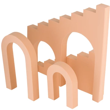 Stairs and Arch Skin Props for product photography