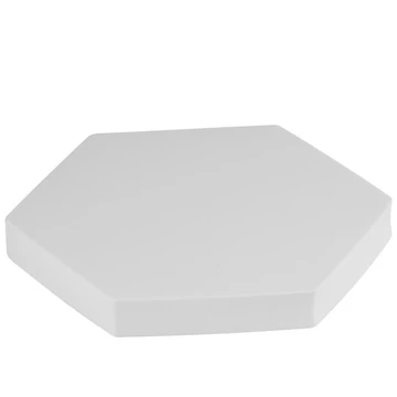 Hex Prop 18cm White for product photography