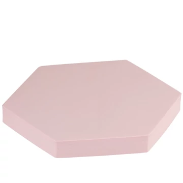 Hex Prop 18cm Pink for product photography