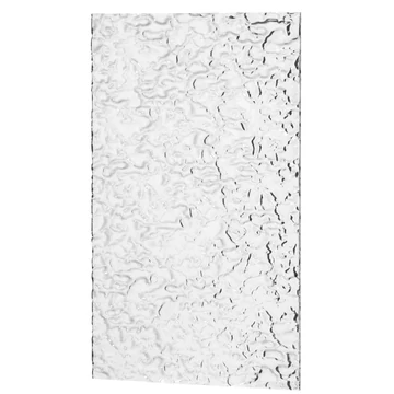 Acrylic Transparent Board PROPS 18x29cm Water effect