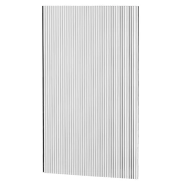 Acrylic Transparent Board PROPS 18x29cm Thick stripes effect