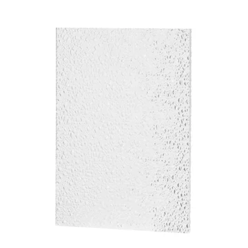 Acrylic Transparent Board PROPS 15x20cm Ice effect