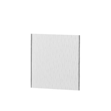 Acrylic Transparent Board PROPS 10x10cm Thin stripes effect