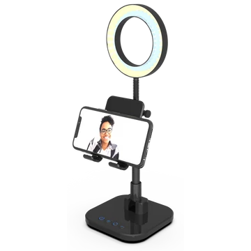 Success Phone Holder with 6" ring light