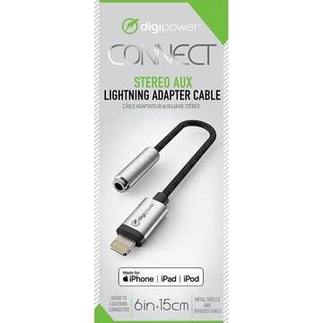 3.5mm Female TRRS to Lightning adapter cable