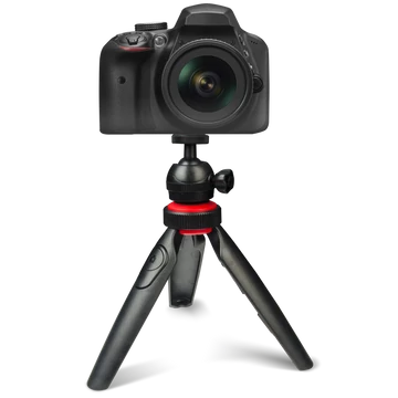 Digipower Active Mini Tripod with Wireless Bluetooth Shutter Remote & Camera Mount
