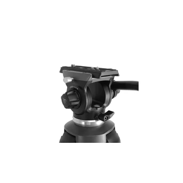 E-Image Fluid head EH610 with a bowl 75mm for dollies, slider and tripods with a payload up to 3 kg