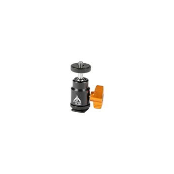 E-Image Multi-function small ball head with hotshoe mounts