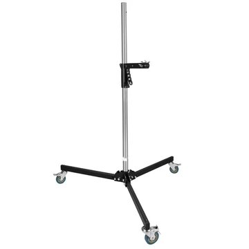 GODOX 240FS stúdióállvány Sliding Arm-mal kerekekkel