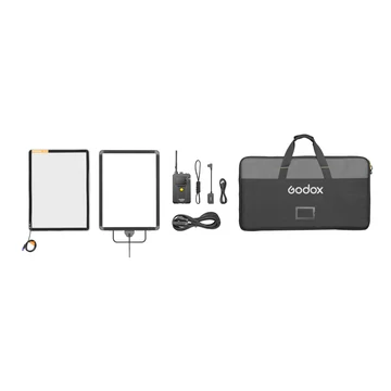 Godox AD21 K2 Electric Adjustable Diffusion Panel (60×45cm,CRMX&Bluetooth Control) with Carry Bag