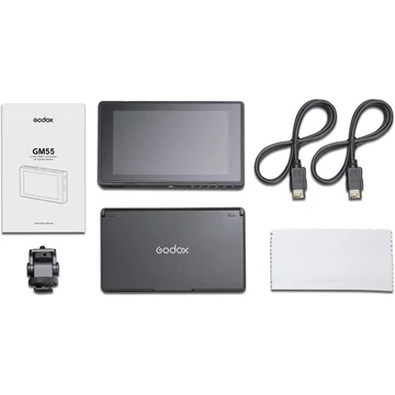 GODOX GM55 4K HDMI érintőképernyős kontrollmonitor 5,5"