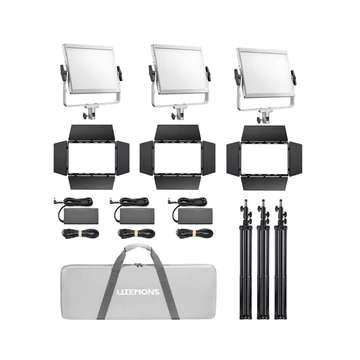 Godox Litemons LP600R RGB LED Light Panel 3-light kit