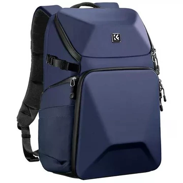 K&F Concept Alpha Backpack 20L, fotós hátizsák, vízálló, kék