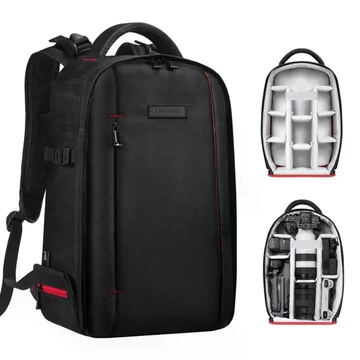 K&F Concept Beta hátizsák 18L V3, fekete piros