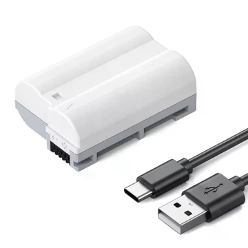 K&F Concept EN-EL15C akkumulátor 2600mAh, USB-C csatlakozóval