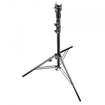 Manfrotto Senior alumínium állvány, szint. lábbal, fekete 007BU