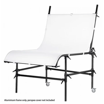 Manfrotto Still life tárgyasztal váz diffúz panel nélkül, fekete 220PSLB