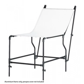 Manfrotto Mini still life tárgyasztal váz diffúz panel nélkül, fekete 320PSLB