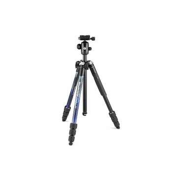 Manfrotto Element MII állvány Alu 4 szekció, gömbfej, kék MKELMII4BL-BH