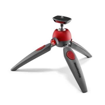 Manfrotto Pixi Evo 2 szekciós mini tripod piros MTPIXIEVO-RD