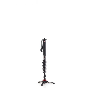 Manfrotto XPRO videó monopod karbon 5 szekciós, fluidtech talp MVMXPROC5