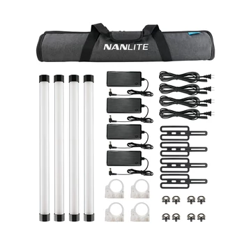 NANLITE PavoTube II 15X RGB led fénycső szett 4 (beépített akku)