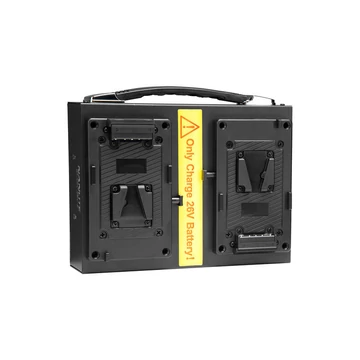 NANLITE Dual V-lock akku töltő 26V