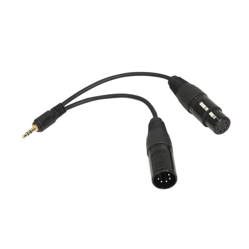 NANLITE DMX osztó kábel 3.5mm-es jack bemenettel
