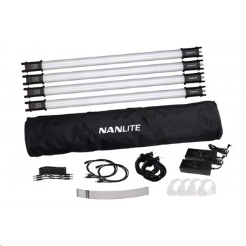 NANLITE PavoTube 15C led fénycső szett 4 (beépített akku)